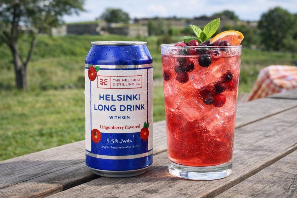 Berry long drink – kesäinen versio