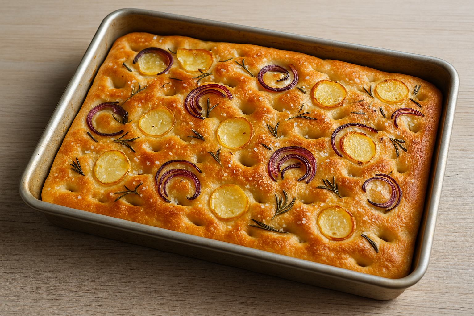 Focaccia resepti – klassinen italialainen leipä ja suomalaiset arkeen sopivat muunnelmat
