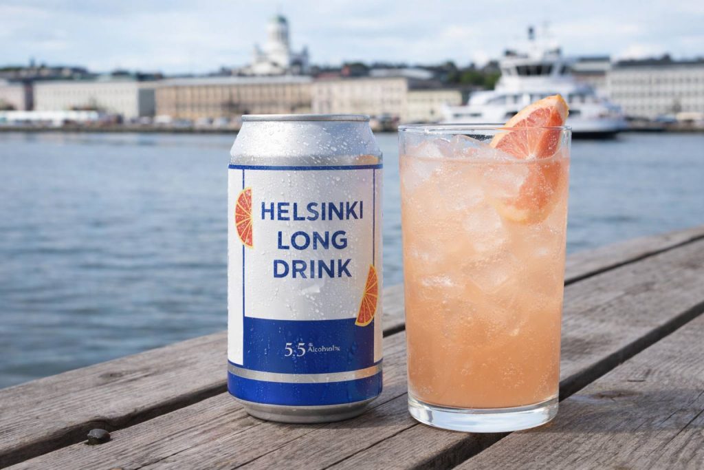 Klassinen Helsinki-long drink