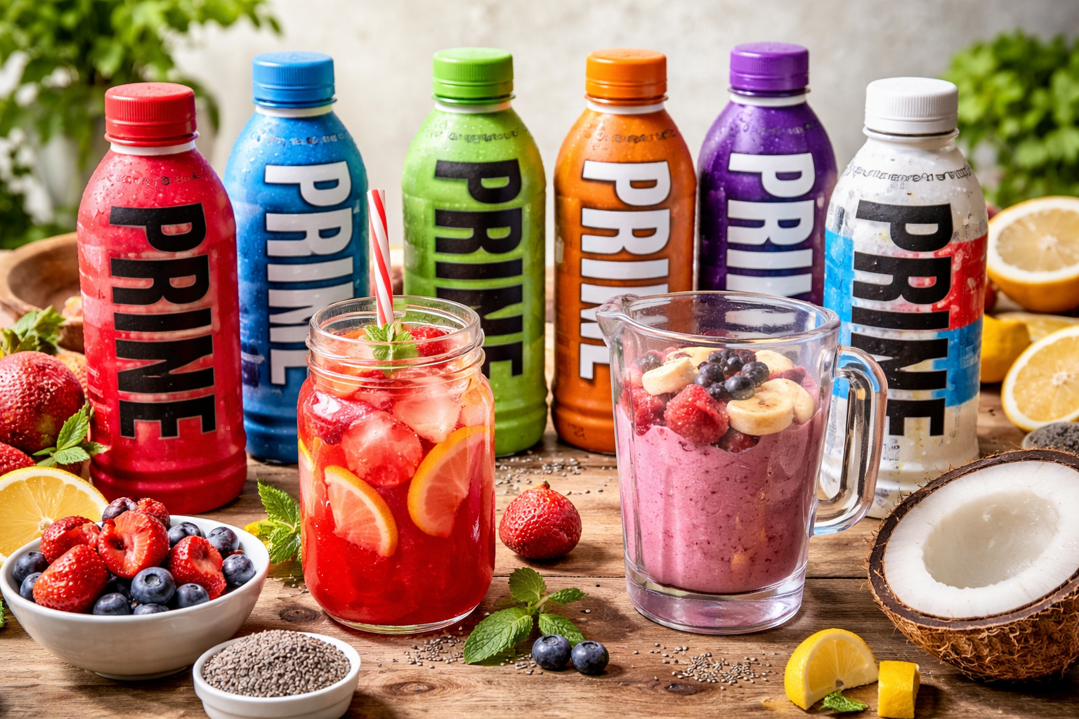 Prime drink Suomessa – miksi siitä tuli ilmiö ja miten Prime-henkisiä juomia voi tehdä kotona