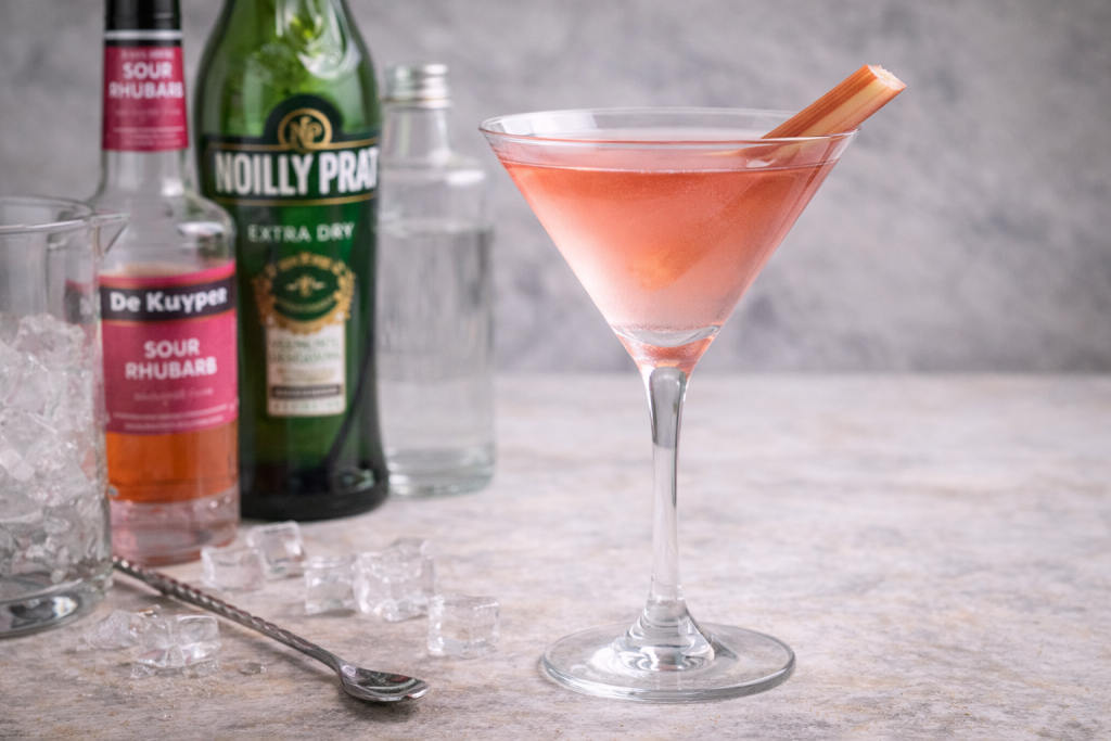 Rhubarb Martini – iltavalinta