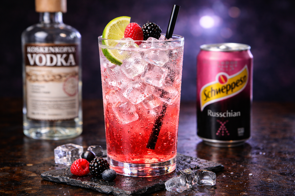 Vodka & Red Tonic / Russchian – marjainen profiili
