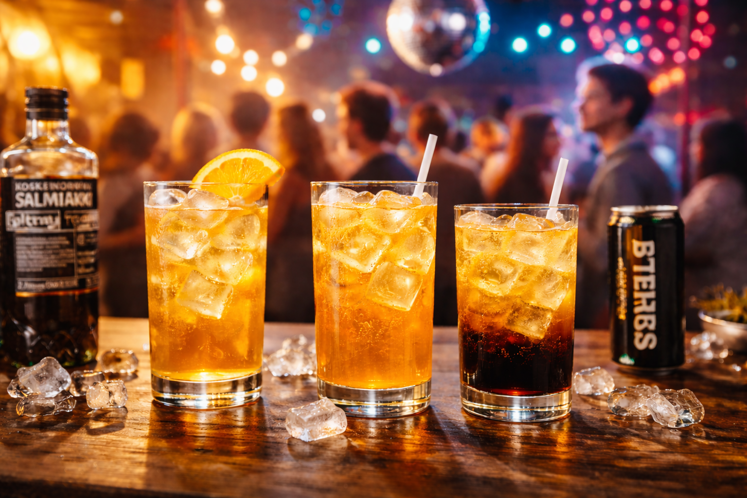 Virtanen drinkki: suomalainen vodka-energiajuomakoktaili
