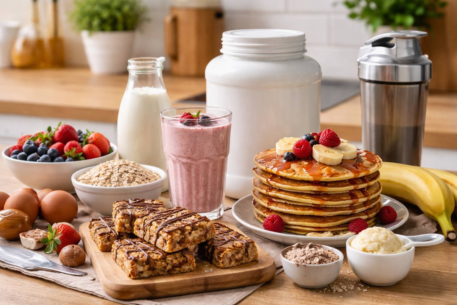 Proteiinijauhe resepti – helppo tapa lisätä proteiinia arkeen