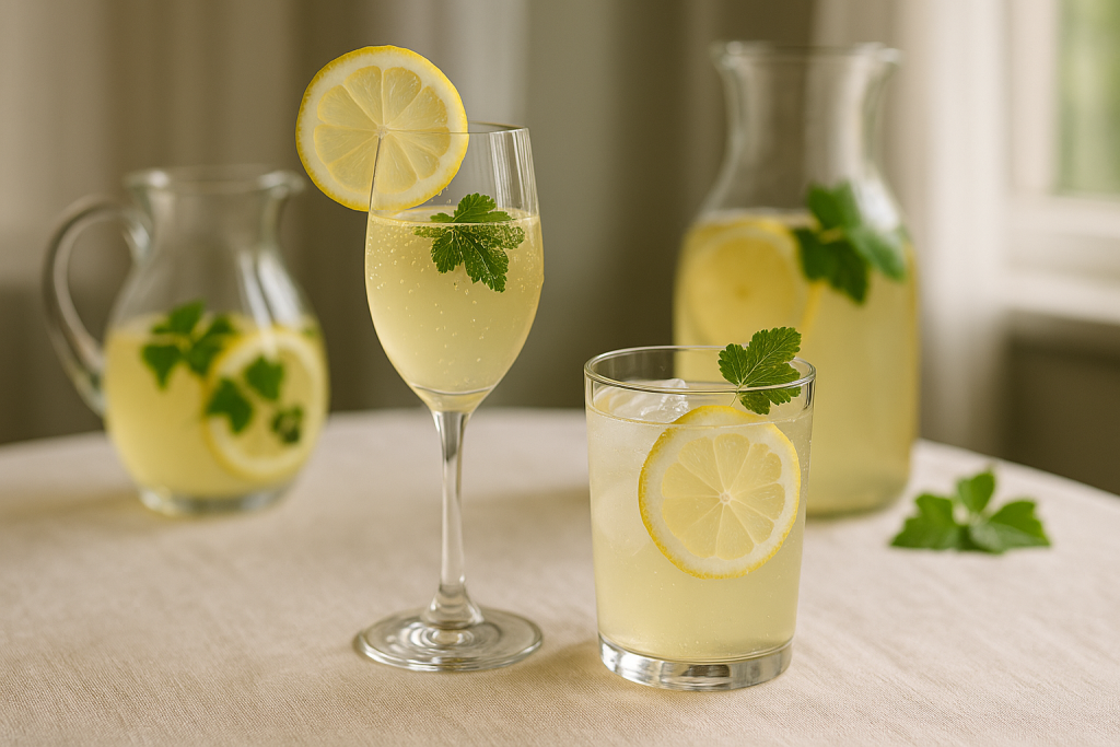 Tarjoilu ja esillepano – eri tilanteet, sama juoma - Louhisaaren juoma